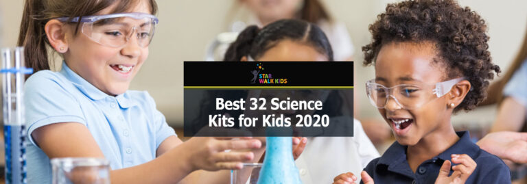 photo of kids making an experiment