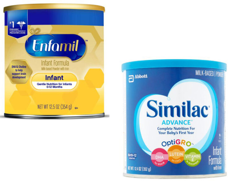 Similac vs Enfamil for Supplementing